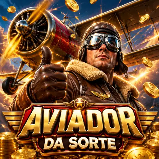 Arte do jogo Aviator com avião subindo