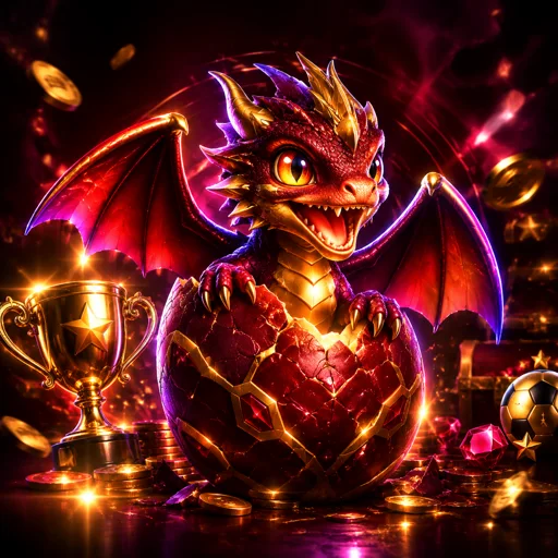 Arte do slot Dragon Hatch com filhotes de dragão e ovos de multiplicador