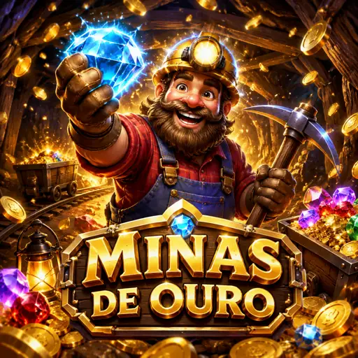 Arte do jogo Mines com grade de minas